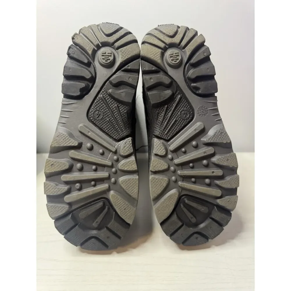 Kamik Kids Winter Snow Boots Black Insulated Waterproof Size 4 Youth